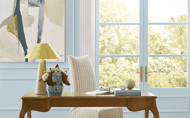 Sherwin-Williams Color of the Year 2024. Upward SW 6239 (224-C1).